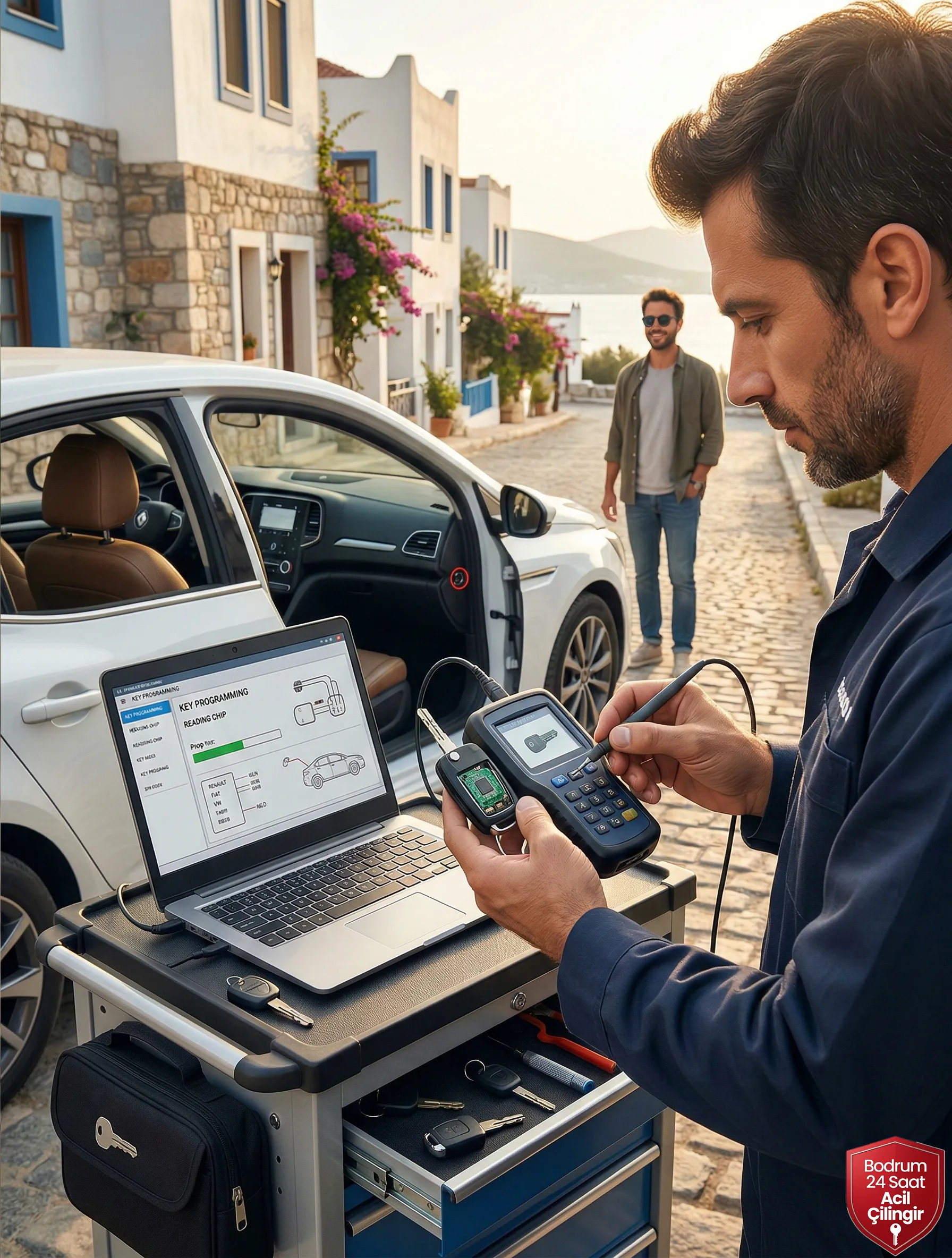 İmmobilizer Çipli Oto Anahtarı